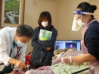 とわだ診療所 診療風景