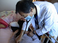 とわだ診療所 診療風景